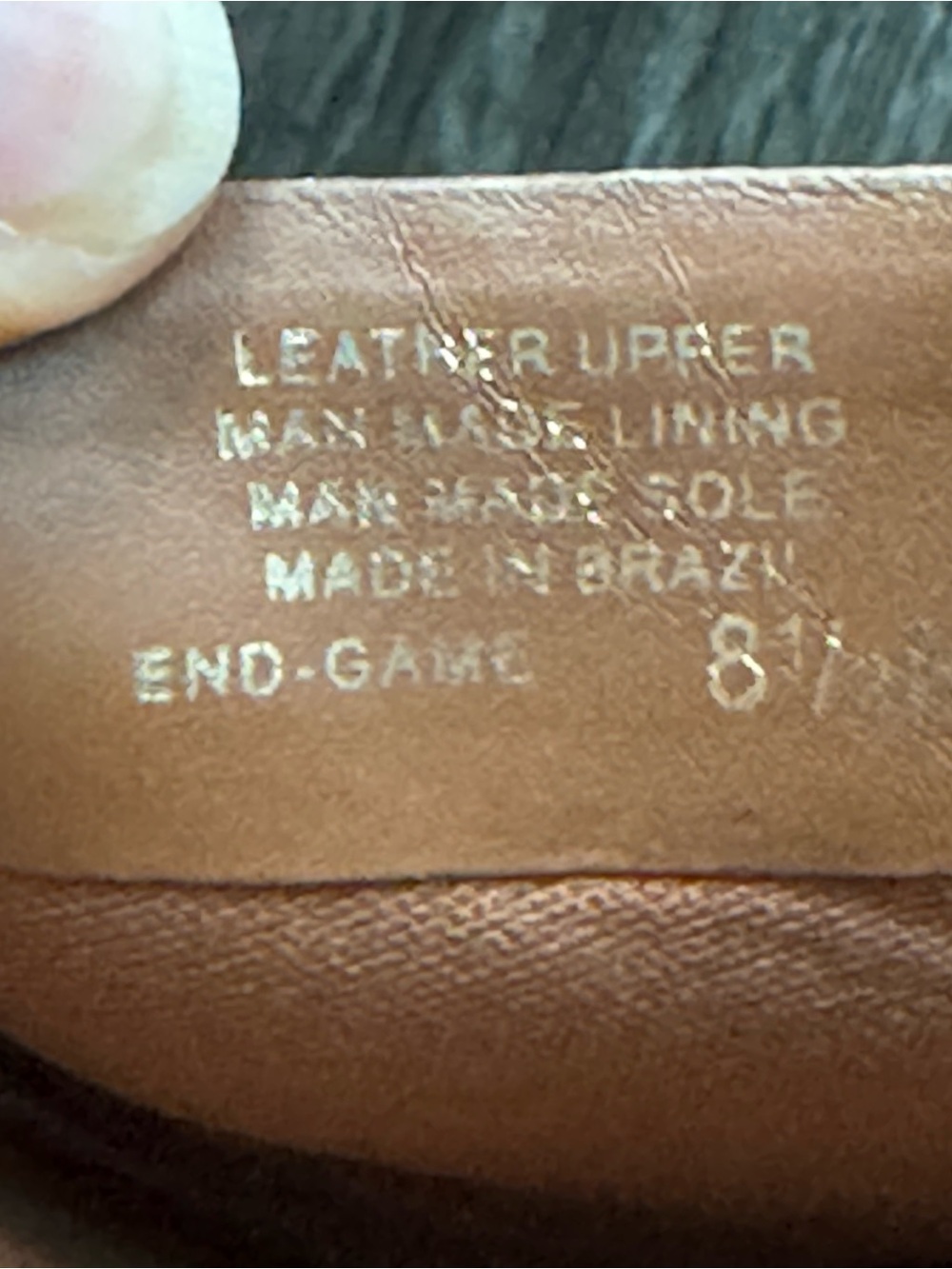 Gianni Bini End Game Leather Platform Mules Brown Green Sole 8.5 - Picture 4 of 5